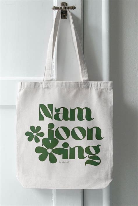 BTS Namjooning White Bag With Zipper – The Urban Walks