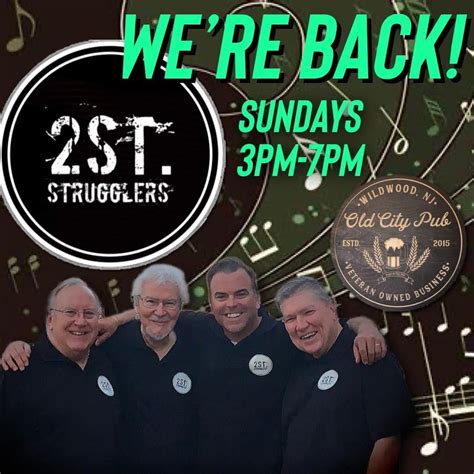 2st Strugglers back May 5th 3-7pm, 3301 Atlantic Ave, Wildwood, NJ, 5 ...