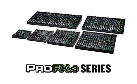Mackie Profxv3 Series, 16-Channel Professional Effects Dj MixerWith USB ...