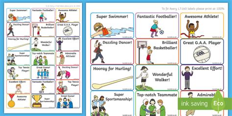 Active Week Stickers (teacher made) - Twinkl