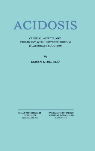 Acidosis: Clinical Aspects and Treatment with Isotonic Sodium ...