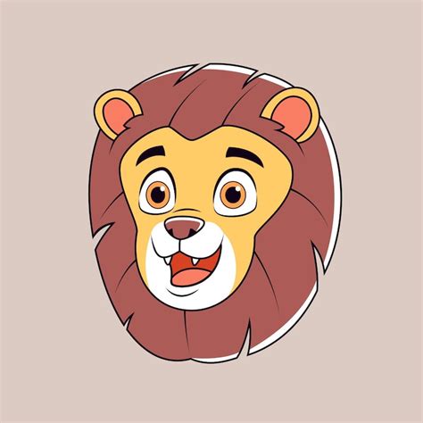Lion head cartoon Images - Free Download on Freepik