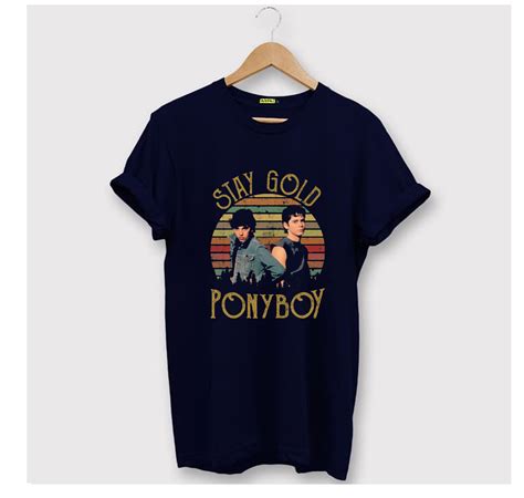 The Outsiders stay gold ponyboy stay gold T Shirt (GPMU) - Graphicteestores