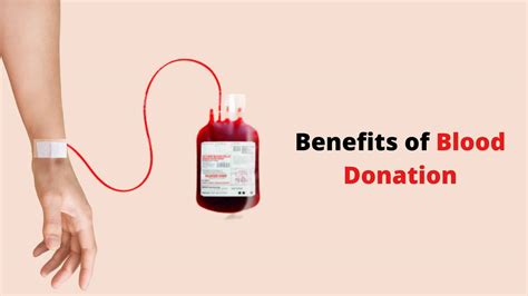 Blood Donation Benefits