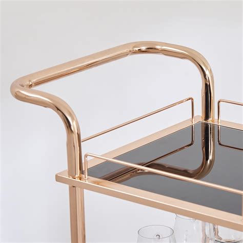 Buy Clair Serving Trolley - Gold from Home Centre at just INR 19990.0