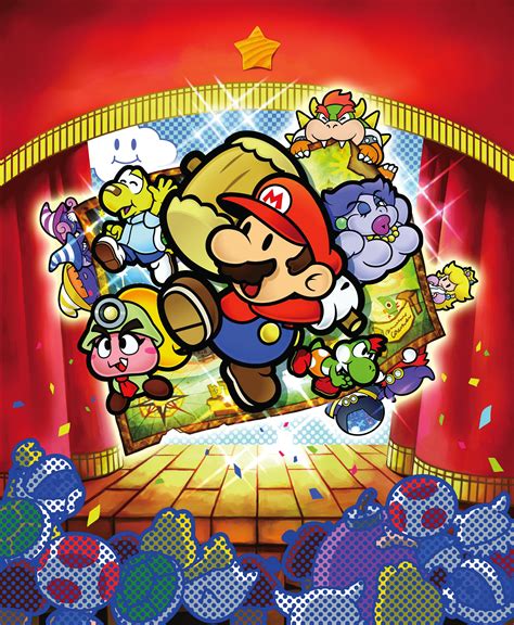 Paper Mario: The Thousand Year Door (Gamecube) Concept Artwork & Posters