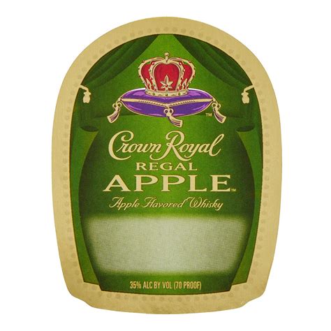 CROWN ROYAL REGAL APPLE CLASSIC BOTTLE LABEL – Crown Royal USA E-Comm