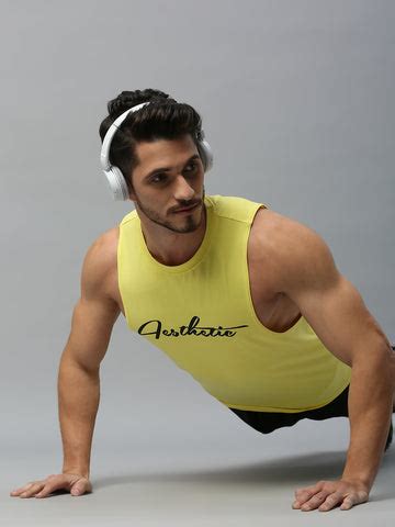 Buy Gym Stringers Vests For Men Online India – AestheticNation
