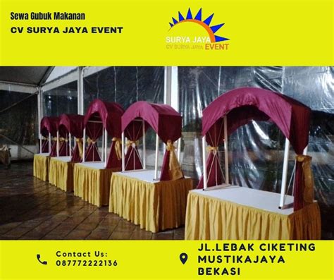 Rental Gubuk Makanan Untuk Event