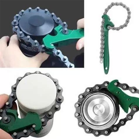 RetailPick Oil Filter Chain Wrench Auto Tool Engine Double Sided ...