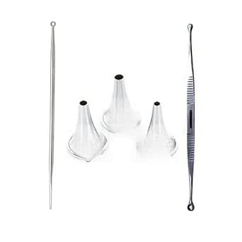 TRUBIOLOGY Surgical Instruments Kit | Comedone Extractor, Ear Speculum ...
