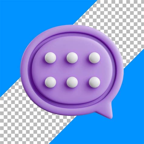 Purple Message Bubble PSD, High Quality Free PSD Templates for Download ...