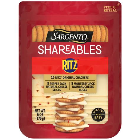Sargento Shareables Ritz with Pepper Jack & Monterey Jack | Walgreens