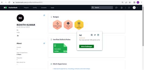 Image result for HackerRank SQL Silver 4 Starrbadges