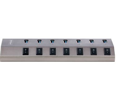 Startech.com 7-Port Self-Powered USB-C Hub met Individuele On/Off ...