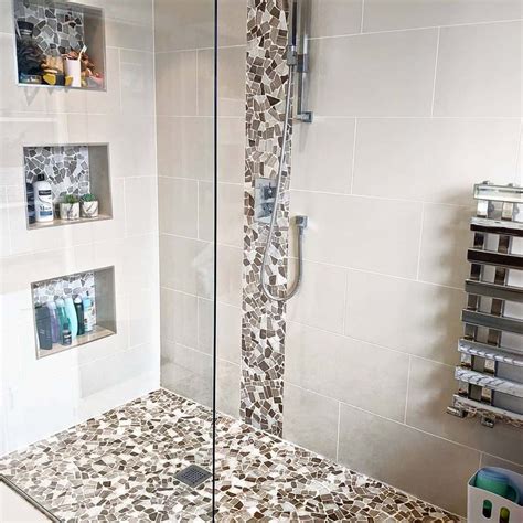 Mosaic Tile Shower Inspiration - Soul & Lane
