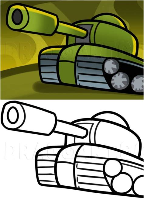 Image result for Tank Sketch Tutorial