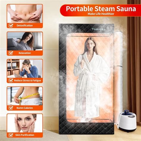 Tomioka Sauna Box,Portable Steam Sauna for Body India | Ubuy