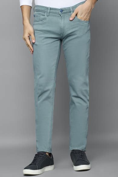 Buy Men Blue Skinny Fit Light Wash Jeans Online - 811107 | Allen Solly