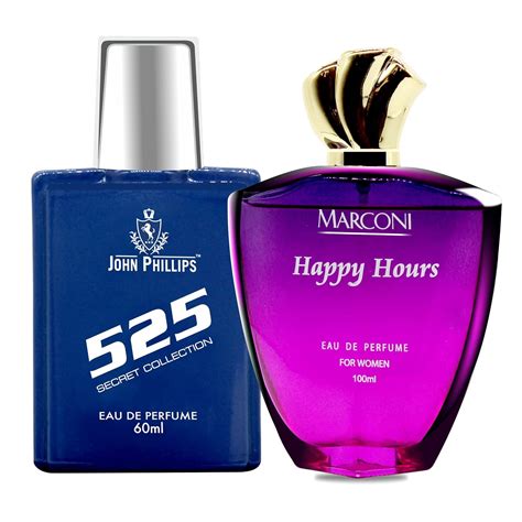 Buy JOHN PHILLIPS 525 & Marconi HAPPY HOURS | Long Lasting | Eau De ...