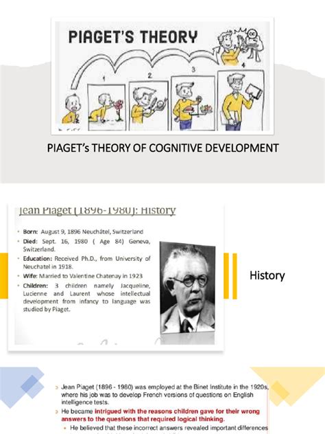 Cognitive Theory Piaget 的图像结果
