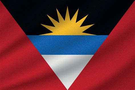 national flag of Antigua and Barbuda 11160139 Vector Art at Vecteezy