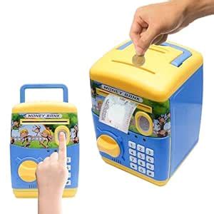 Wonder Money Bank ATM for Kids & Adults | Fingerprint Sensor Electronic ...