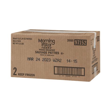 MorningStar Farms® Veggie Original Sausage Patties CN