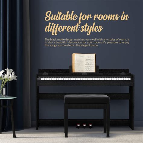 Alesis Virtue - 88-Key Beginner Digital Piano with Full-Size Velocity ...