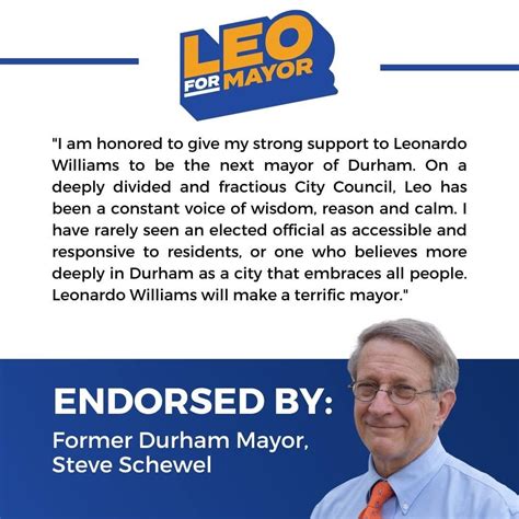 Leonardo Williams on LinkedIn: #durham #durhamelections #durhammayor # ...