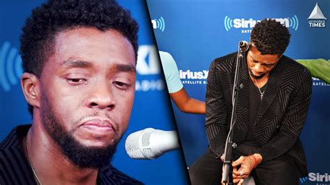 Chadwick Boseman Got Emotional Talking About His Friendship With ...