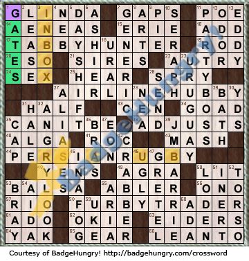 Crossword Cove Solution: July 28