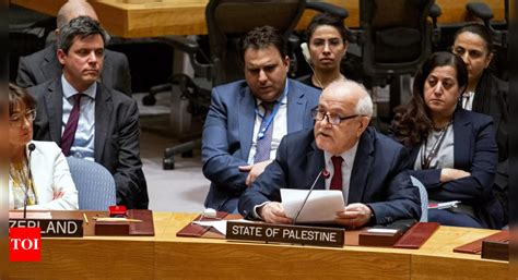 No Security Council 'consensus' on Palestinian UN membership - Times of ...