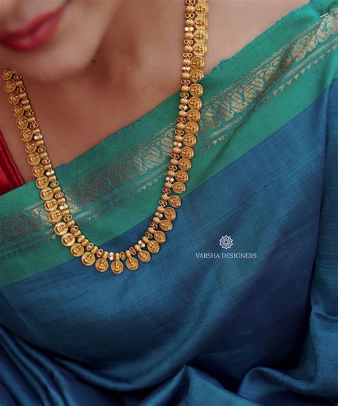 Temple Lakshmi Kasulaperu – Varsha Designers