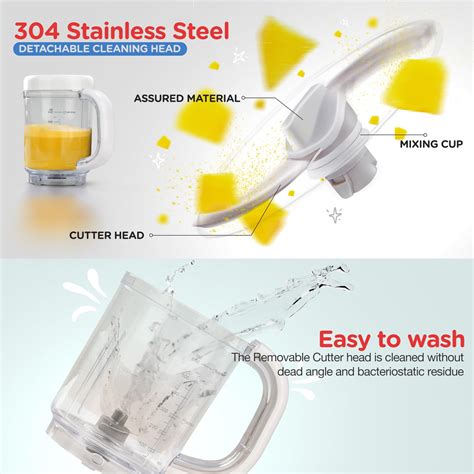 BAYBEE 4-in-1 Multifunctional Electric Baby Food Processor for Baby Fo ...