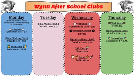 After-Schools Clubs