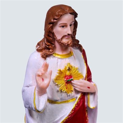 Buy Sacred Heart Jesus Statues Online in India - Living Words