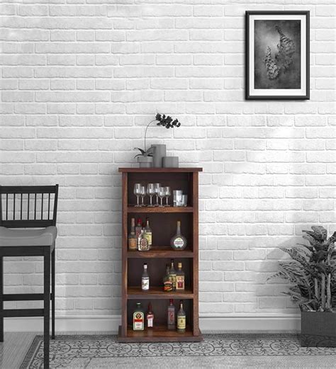 Chetan Interior Wooden Bookshelf cum Storage Rack with 4 Stoage Shelf ...