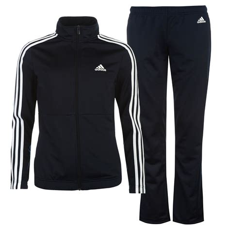 adidas Back 2 Basics 3 Stripes Tracksuit Ladies