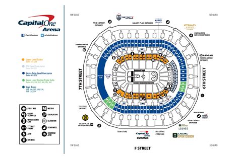 Seating Charts | Capital One Arena