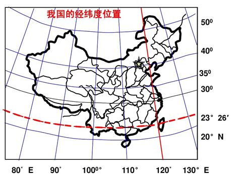 中国经纬度范围是多少-中国经纬度基准点大地原点