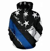 Image result for Thin Blue Line Hoodie