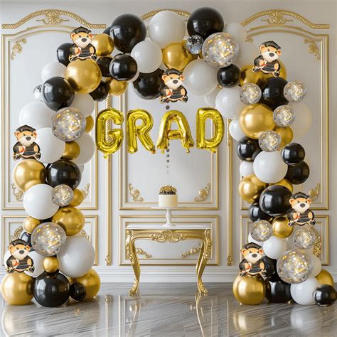 Image result for Graduation Balloon Arch