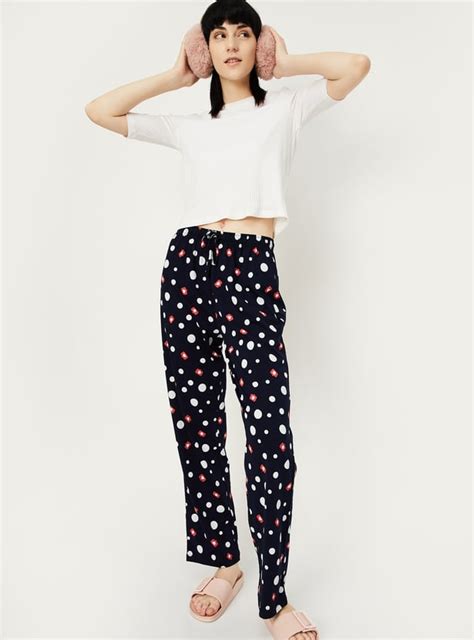 Buy Women Printed Knit Pyjamas Online at just Rs. 499.0 - 1000014047930 ...