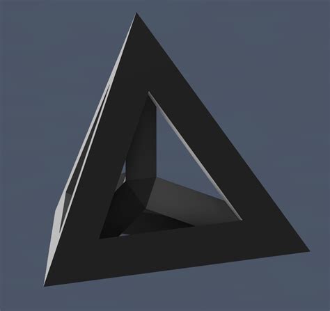 Tetrahedron 3D Model 的图像结果