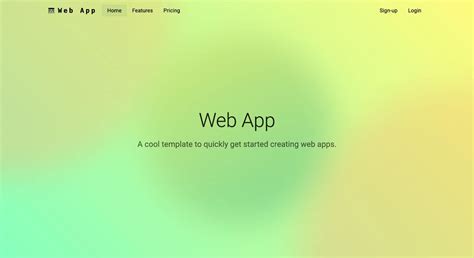 JavaScript Web App Template 的图像结果