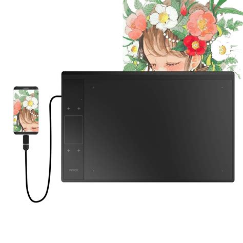 Amazon.in: Buy VEIKK A30 V2 10x6 inch Digital Graphics Drawing Tablet ...
