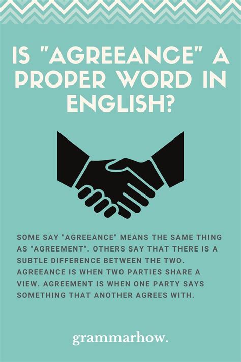 Understanding the Difference Between Agreeance and Agreement