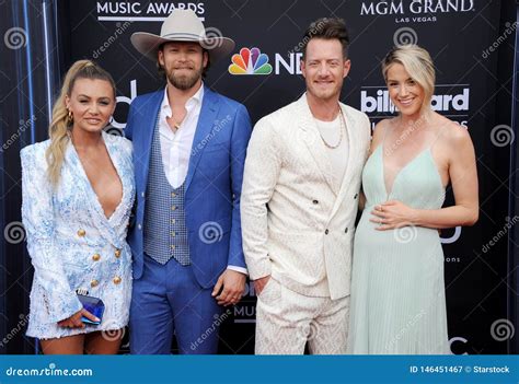 Brittney Marie Cole, Brian Kelley and Tyler Hubbard of Florida Georgia ...