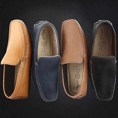 Buy Elegant Genuine Leather Loafers for Men -Tan (Size - 10 in) at ...